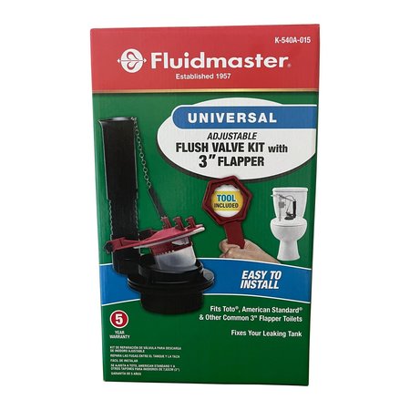 FLUIDMASTER Universal Flush Valve Kit For Toto and American Standard K-540A-015-T5